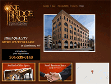 Tablet Screenshot of onebridgeplace.com